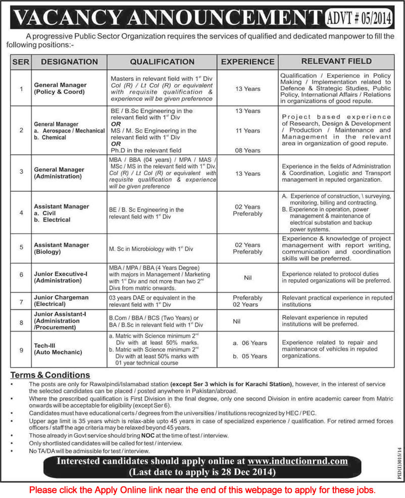 www.inductionrnd.com Jobs 2014 December Online Application Form Advertisement 05/2014 (5)