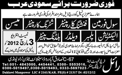 Supporting Jobs in Saudi Arabia