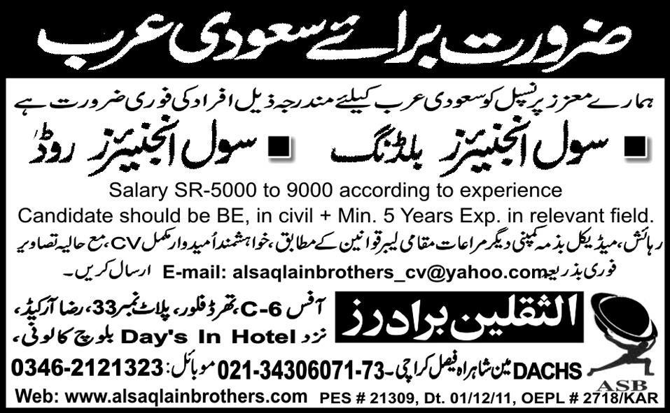Civil Engineers Jobs