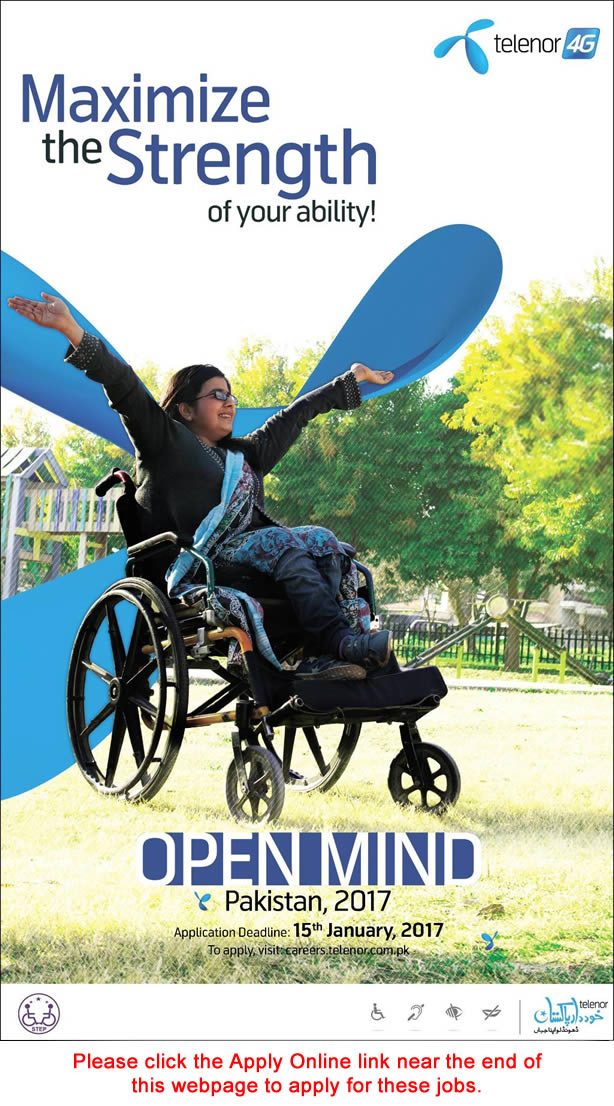 Telenor Open Mind Program 2017 Apply Online Trainee Jobs Latest Advertisement