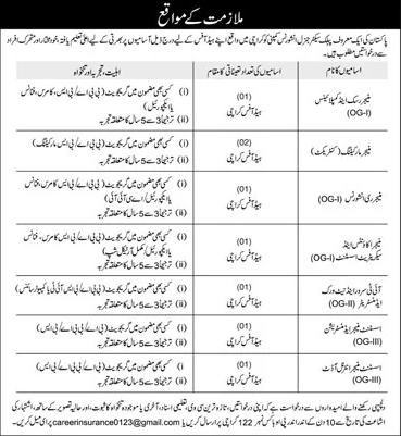 Insurance Company Jobs in Karachi March 2025 Pakistan Managerial Staff Latest